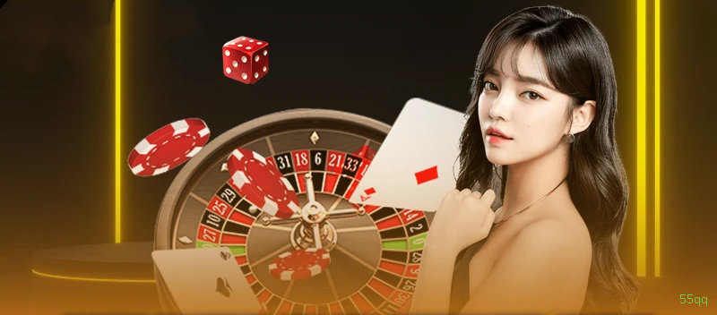 Cassino ao vivo da 55qq com dealers reais